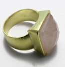 Sheila Fajl 18k gold plate ring