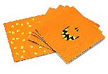 Pumpkin cocktail napkin