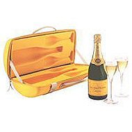 Veuve Cliquot champagne traveler and cooler